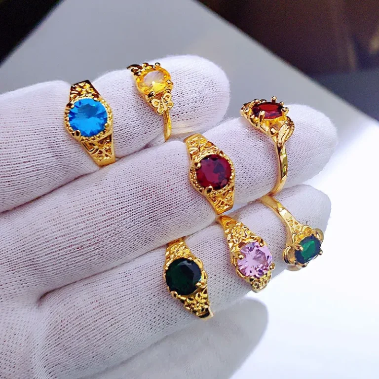 Zircon jewelry mystery box, 10-piece set