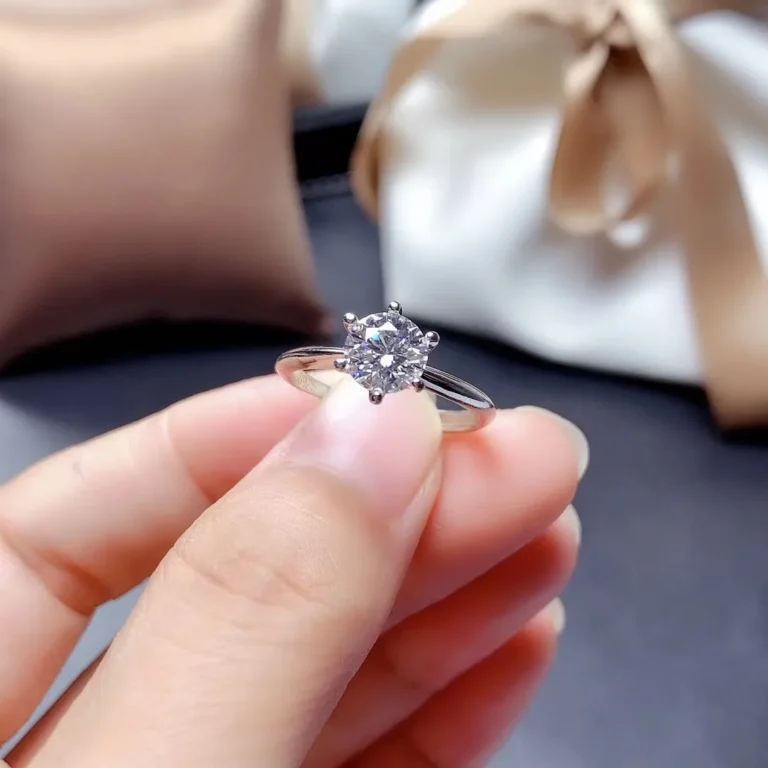 2-carat diamond wedding ring